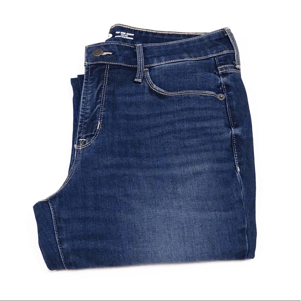 Old Navy Pop Icon Skinny High Rise Secret-Slim Pockets Petite Jeans